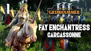 Bretonnian Cavalry is so FUN! - Fay Enchantress #1 - SFO Grimhammer 3 - Total War: Warhammer 3