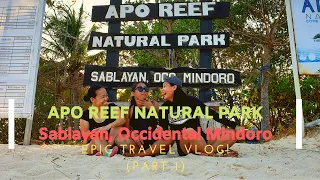 Apo Reef Natural Park Epic Travel Vlog (Part 1)