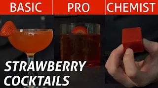 Strawberry Cocktails - 3 Ways