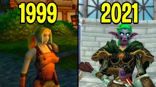 Эволюция World of Warcraft 1999-2021