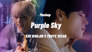 [Mashup] Purple Sky - KIM WOOJIN x Troye Sivan - strawberry & cigarettes / mix edit