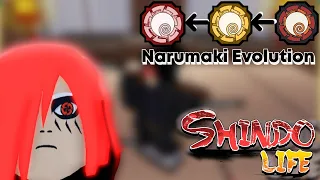 ALL NARUMAKI *EVOLUTION* SHOWCASE!! | WHAT IS THE BEST NARUMAKI?! | ROBLOX Shindo Life!