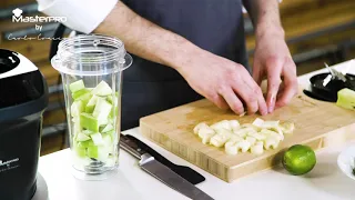 FRULLATO DI SEDANO, MELA VERDE, LIMONE E MENTA