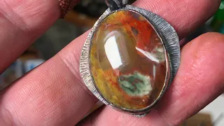 "Rockhound “Rough to Riches" Metalsmith tutorial Ep.3~ cabochon to pendant (Pepetools LPF tools)
