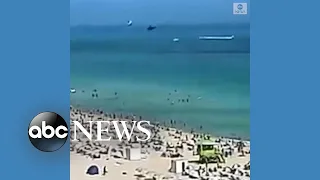 Chopper crashes into ocean off Miami Beach