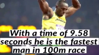 Usain Bolt runs his last race