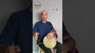 T m B •  B k B •  T • m •  B • • •   www.tombakacademy.com by Ziya Tabassian #tombak #rhythm #drums