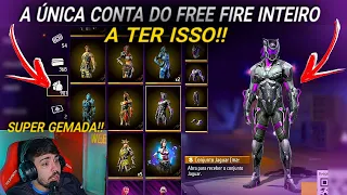 WEEDZÃO MOSTROU A ÚNICA CONTA DO FREE FIRE A TER ISSO,A CONTA MAIS GEMADA DO FF??ALGUÉM TEM MAIS??