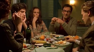 The dreamers 2003 --- Dinner Scene