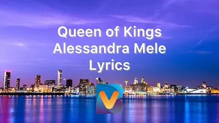 Alessandra Mele - Queen of Kings (Lyrics) Eurovision 2023