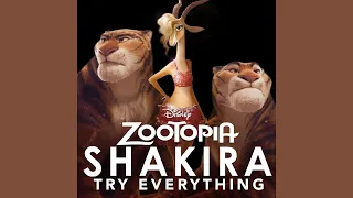Shakira - Try Everything (Instrumental with Backing Vocals)