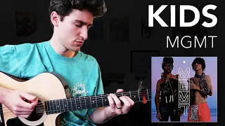 Kids - MGMT | Acoustic Guitar Cover (fingerstyle)