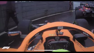 Lando Norris Parc Fermé 2021 Russian GP