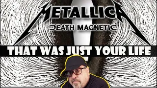 FIRST TIME HEARING 'METALLICA -THAT WAS JUST YOUR LIFE (GENUINE REACTION) #metallicareaction