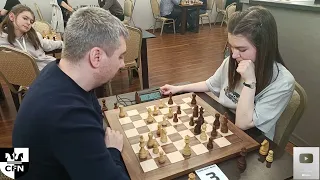 K. Dobrovolsky (2089) vs WFM Fatality (1913). Chess Fight Night. CFN. Blitz