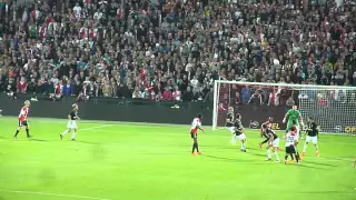 Feyenoord-Zorya Luhansk de 4-3 van Manu 28-8-2014