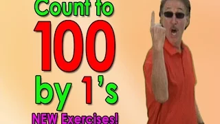 New Count To 100 Song | Let's Get Fit  2 | Counting to 100 by 1's | Jack Hartmann