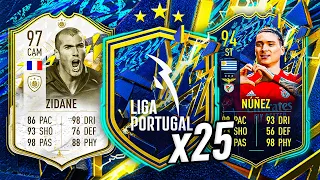 25x 93+ ICON MOMENTS & LIGA PORTUGAL TOTS PACKS! 🥳 FIFA 22 Ultimate Team