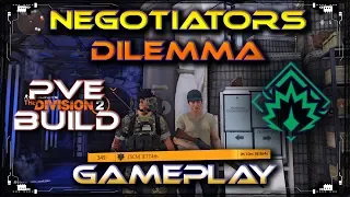 Negotiator's Dilemma PVE Build gameplay | BTSU Gloves | Speed Run |The Division 2 Seeker Build