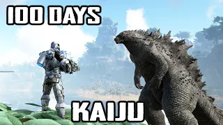 100 ngày mình sinh tồn trên hòn đảo Kaiju trong ARK