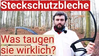 So ein Dreck: Mit Steckschutzblechen durch den Schlamm