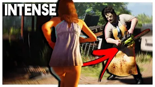 THIS IS INTENSE *AGGRESSIVE* in Texas Chain Saw Massacre Game