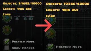 How to Optimize your levels in Geometry Dash