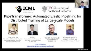 Distributed ML System for Large-scale Models: Dynamic Distributed Training