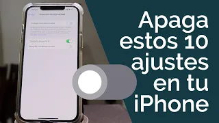 iOS 15 - DESACTIVA ESTOS 10 AJUSTES EN TU IPHONE!