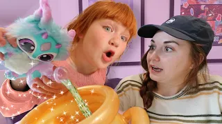 Adley & Mom make MAGiC PETS ✨  our Magical Potion creates little Mixie Mixlings! meet my friends!