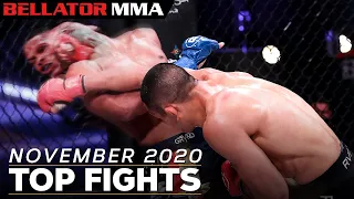 TOP FIGHTS AND FINISHES - NOVEMBER 2020 | Bellator MMA