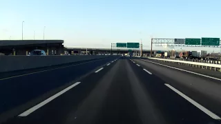 New Jersey Turnpike (Exits 14 to 13) southbound (Car Lanes)