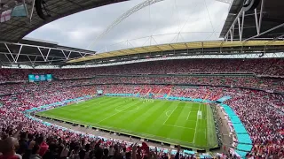 God Save the Queen live from Wembley for the England vs Germany knock out round in Euro 2020