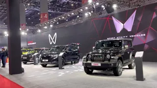 Bharat Expo 🇮🇳 में Mahindra ने उड़ा दिये होश ❤️| mobility Expo walk around | sansCARi sumit