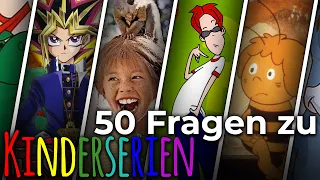 Richtiger NOSTALGIE KICK | 50 Fragen zu Kinderserien feat. Jen