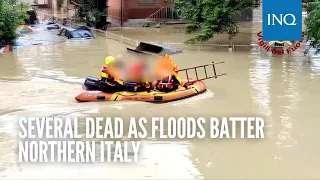 Several dead as floods batter northern Italy