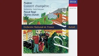 Poulenc: Concert Champêtre - Allegro molto
