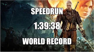 The Witcher 2: Assassins of Kings - Any% Speedrun in 1:39:38 (World Record)