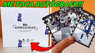 ME TOCA AUTÓGRAFO ORIGINAL!!! TOPPS SIMPLICIDAD 2023 + REGALOS de SUSCRIPTORES!!