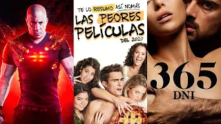 Las Peores Peliculas del 2020 | #TeLoResumo