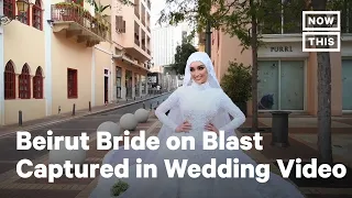 Bride Speaks Out After Capturing Beirut Explosions in Wedding Video | NowThis