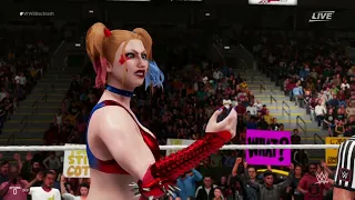 (Rematch) HARLEY QUINN VS BATMAN ( iron man submission match )