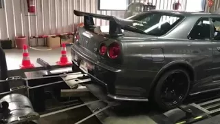 BungTuneVer : R34 GTT RB25 Neo Head RB26 670HP :HKS F-Con V Pro 3.3 Tune By BungTuneVer