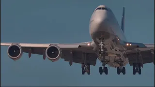 👨🏻‍✈️PILOT ARGUES 😱😤WITH TOWER Boeing B747 “The Queen” ! #aviation #atc #planespotting #landing