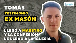 🔴TESTIMONIO DE CONVERSIÓN 👉Ex masón👈 llegó a maestro y la confesión le llevó a la iglesia