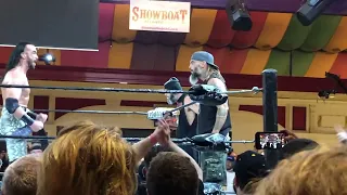 The Briscoes arrive at #gcw #wrestling