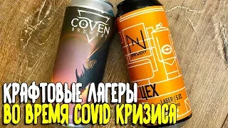 #261: ОБЗОР ИЗ САМОИЗОЛЯЦИИ. Лагеры от пивоварен COVEN & NONAME (русское пиво).