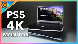 G-STORY 4K 15.6’’ 120fps Portable Monitor for PS5, UHD Portable Gaming Monitor IPS Screen