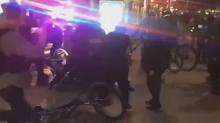 2 arrested during unlawful assembly in downtown Portland