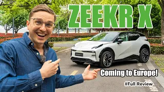 The Zeekr X Is A Premium Electric SUV (With A Removable Fridge?!)